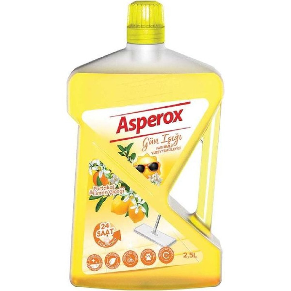 Asperox 2,5lt Yüzey Temizleyici Gün Işığı Sarı - 2,5 LT Parlatıcı ve Temizleyiciler Fiyatı
