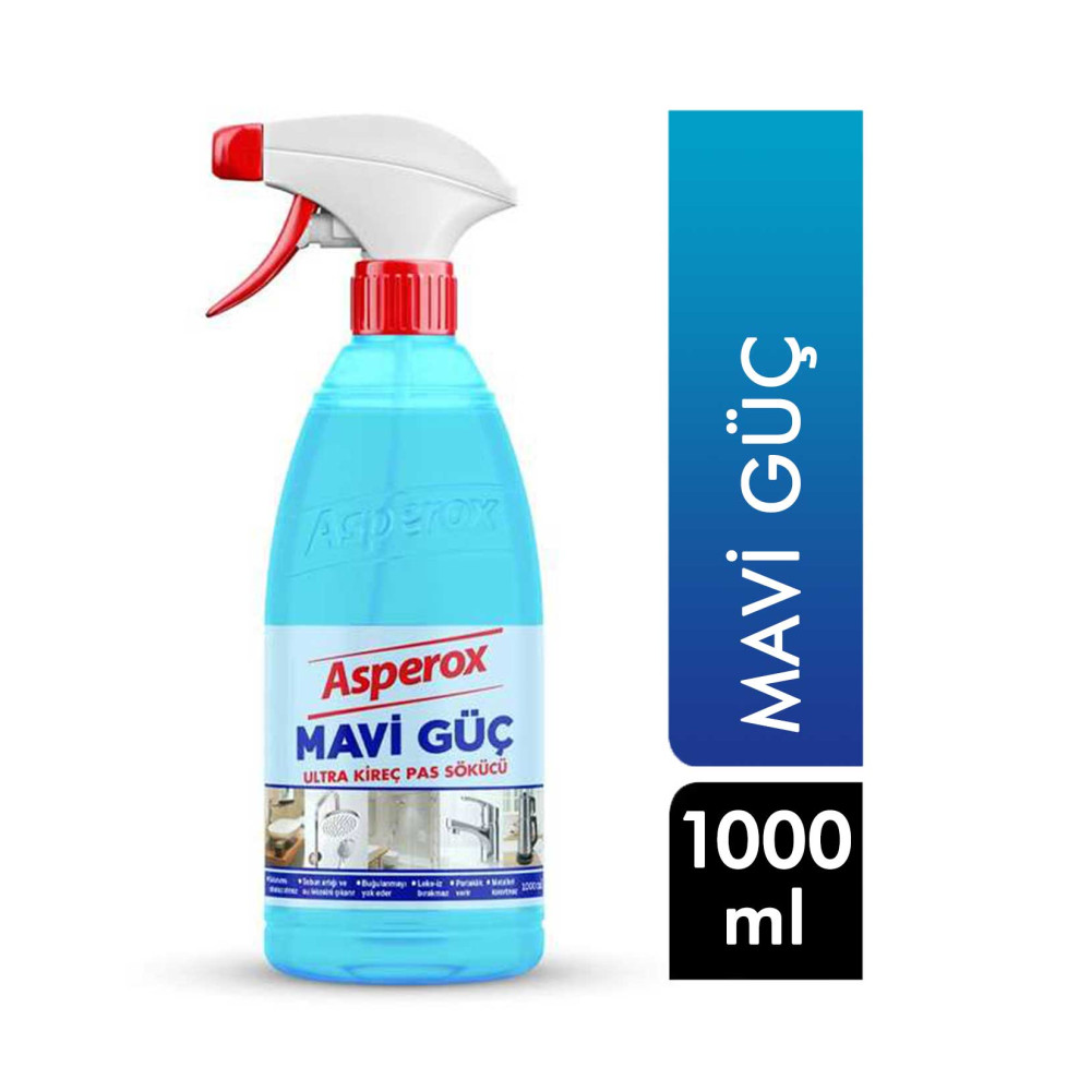 Asperox Mavi Güç Sprey 1000 ml Ultra Kireç Pas Sökücü Diğer Fiyatı