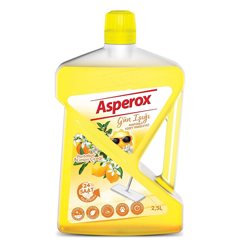 Asperox Portakal Limon Çiçeği Yüzey Temizleyici 2,5l Parlatıcı ve Temizleyiciler Fiyatı