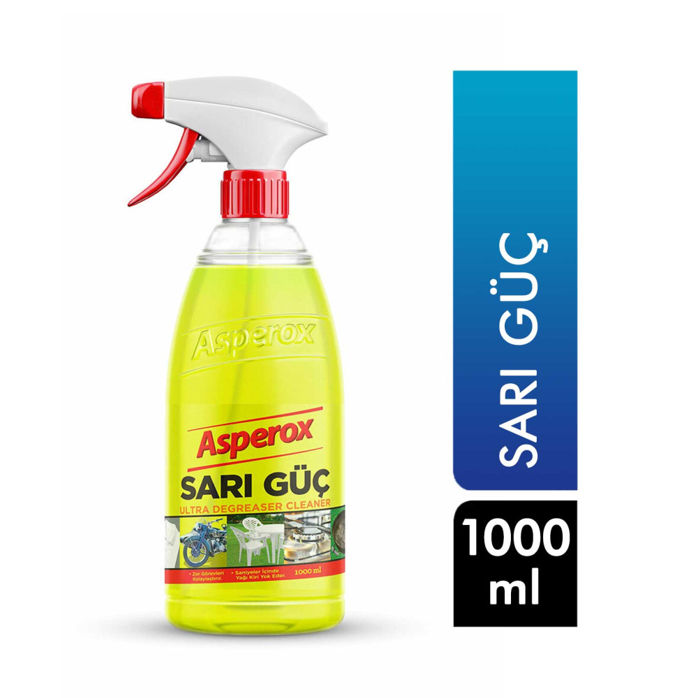 Asperox Sarı Güç Sprey 1000 ml Power Yağ ve Kir Çözücü Diğer Fiyatı