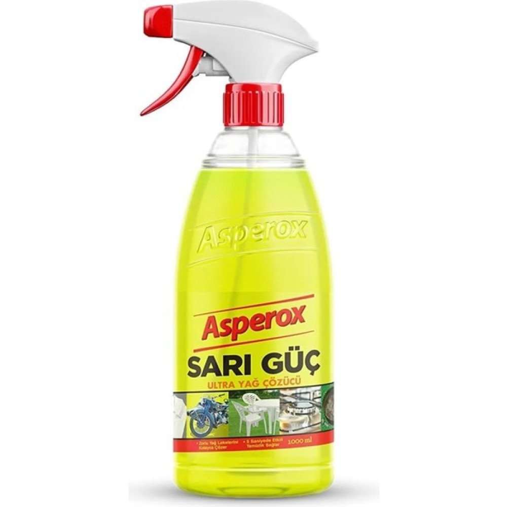 Asperox Sarı Güç 1000 ml - 1 lt Temizlik Malzemeleri Fiyatı
