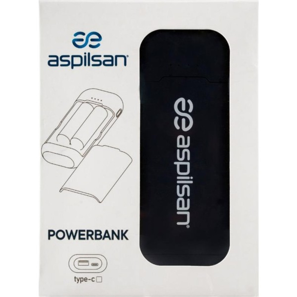 Aspilsan Bl2 Powerbank 5800 Mah - Siyah Taşınabilir Şarj Cihazı - Powerbank Fiyatı