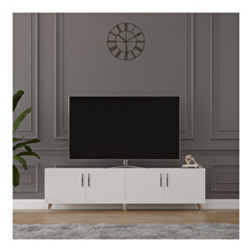Asratrend Tv Ünitesi Beyaz T-01 Tv Ünitesi / Sehpası Fiyatı