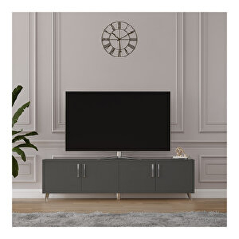 Asratrend Tv Ünitesi Koyu Gri T-04 Tv Ünitesi / Sehpası Fiyatı