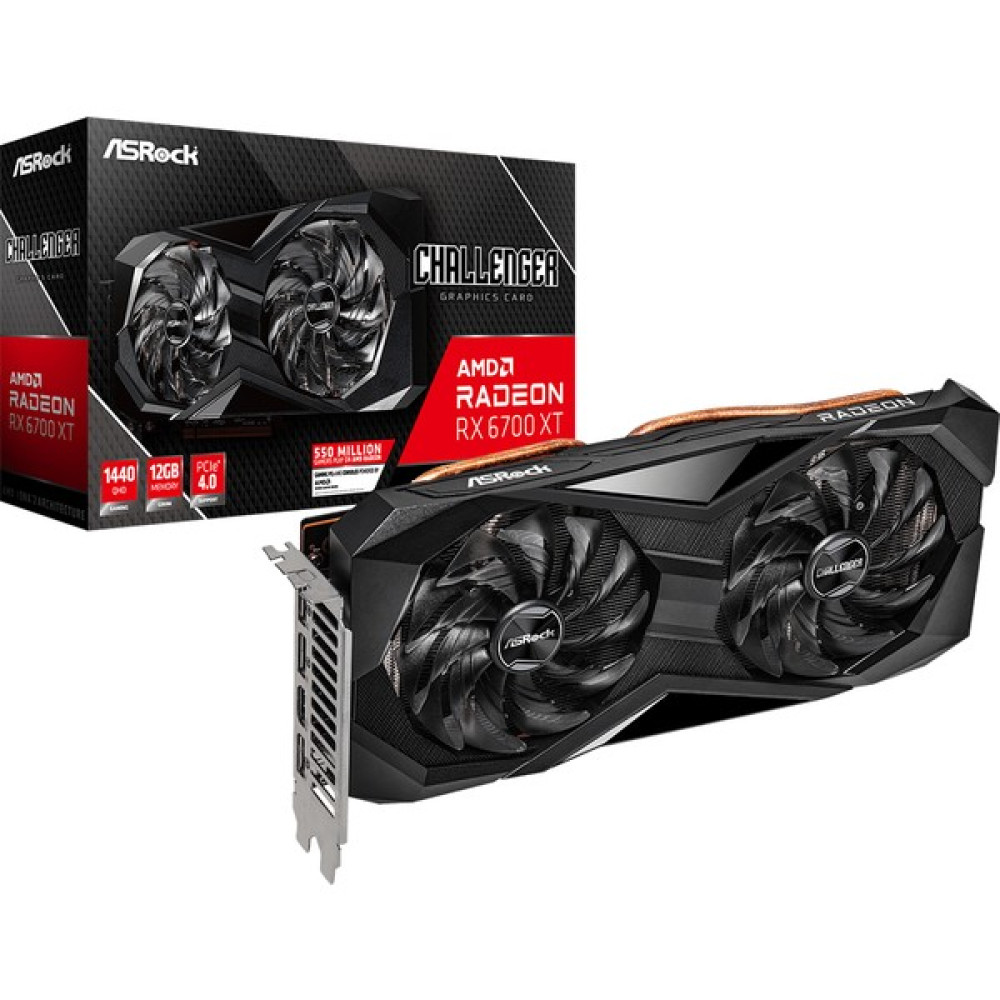 Asrock AMD RX6700 Xt Challenger D 12GB GDDR6 192BIT Ekran Kartı Ekran Kartları Fiyatı