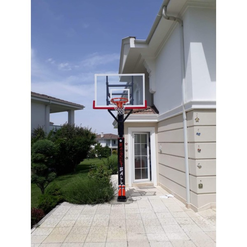 Assa Spor BASTEK-108 Tek Direkli Yüksekliği Ayarlanabilir Baasketbol Potası Basketbol Ürünleri Fiyatı