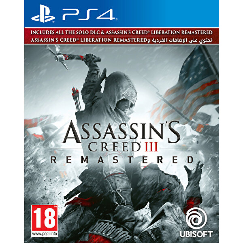 Assassins Creed III Remastered PS4 Oyun PlayStation 4 PS4 Oyunları Fiyatı