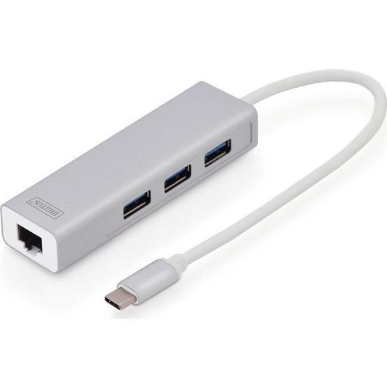 Assmann DA-70255 3 Port USB 3.0 Type C Hub