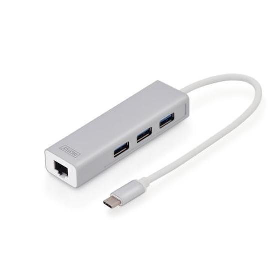 Assmann DA-70255 3 Port USB 3.0 Type C Hub