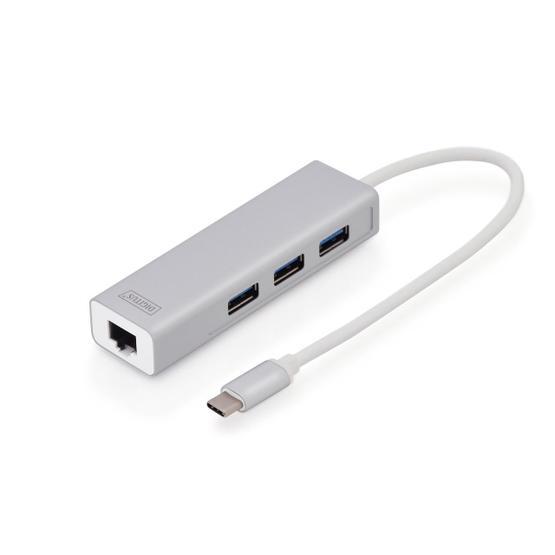 Assmann DA-70255 3 Port USB 3.0 Type C Hub