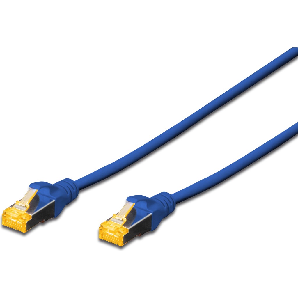 Assmann Digitus DK-1644-A-050/B 5 mt CAT6A AWG26/7 Lszh S/ftp Mavi Patch Cord Kablo Diğer Fiyatı