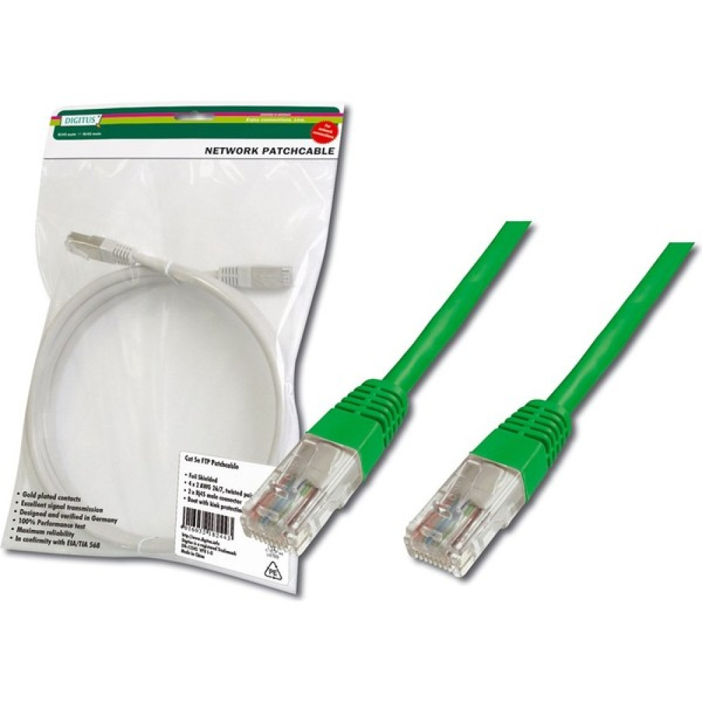 Assmann Digitus Patch Kablo, Utp, Cat. 5e, 3 Metre, Awg 26/7, Yeşil Renk, 3p Sertifikalı Oto Boyaları Fiyatı