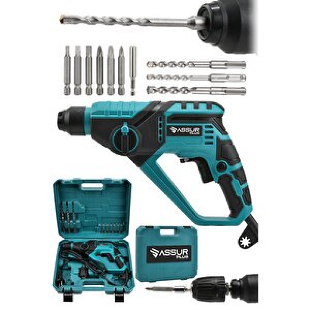 Assur Plus 250w Extra Güçlü Elektrikli Hilti Matkap 2 Kademeli Kırıcı Deliciler & Kırıcılar Fiyatı