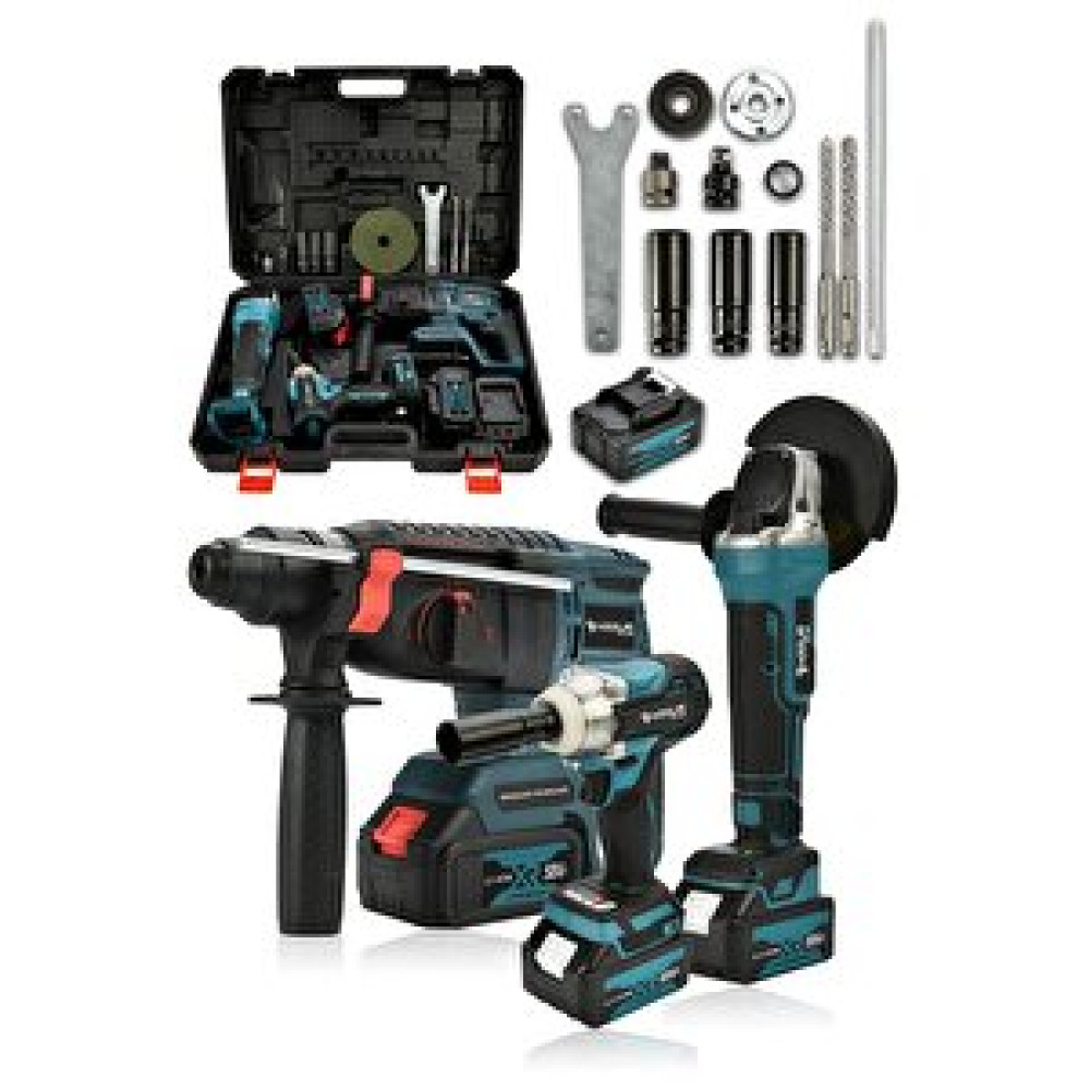 Assur Plus 3 Lü Set Torklu Vidalama Somun Sıkma + Şarjlı Hilti 2-26mm + Şarjlı Taşlama 125mm Matkaplar Fiyatı