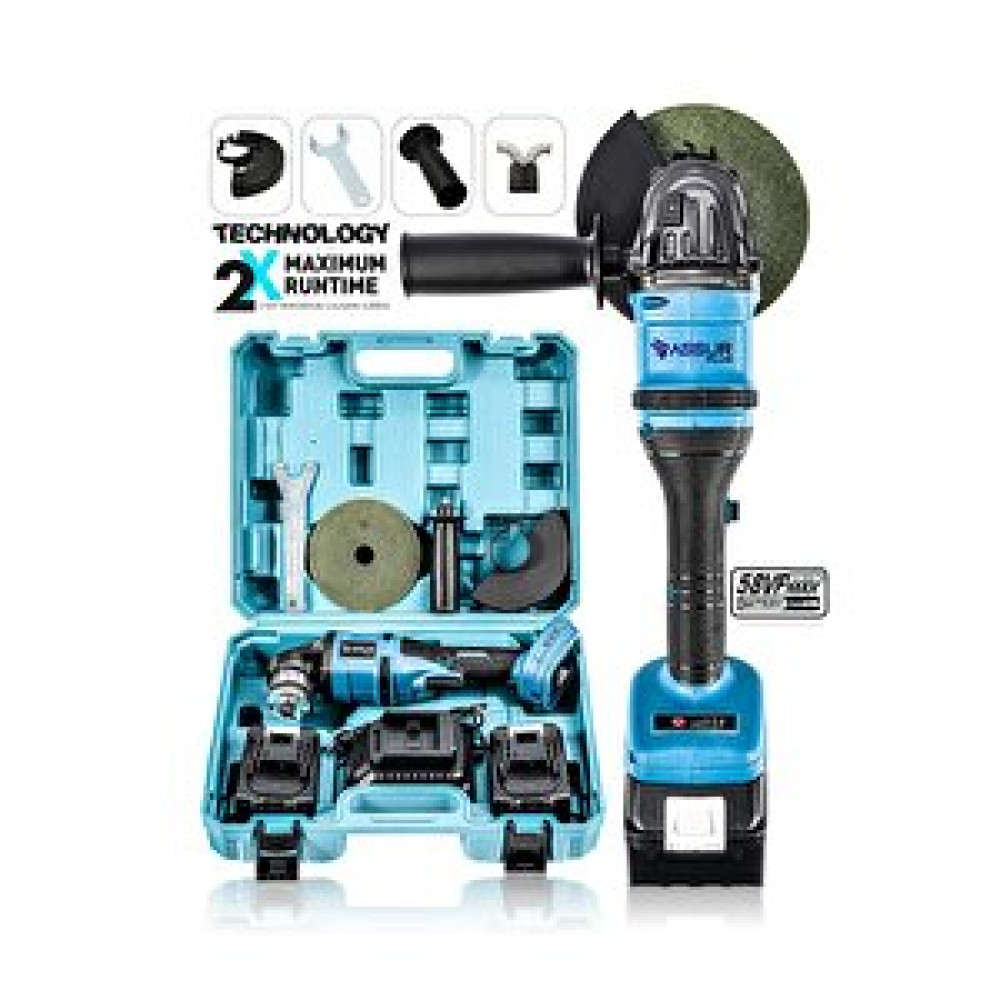 Assur Plus 58vf 125 Mm Şarjlı Taşlama 2 Adet Akü Bedava-mavi̇ Taşlama Makinesi Fiyatı