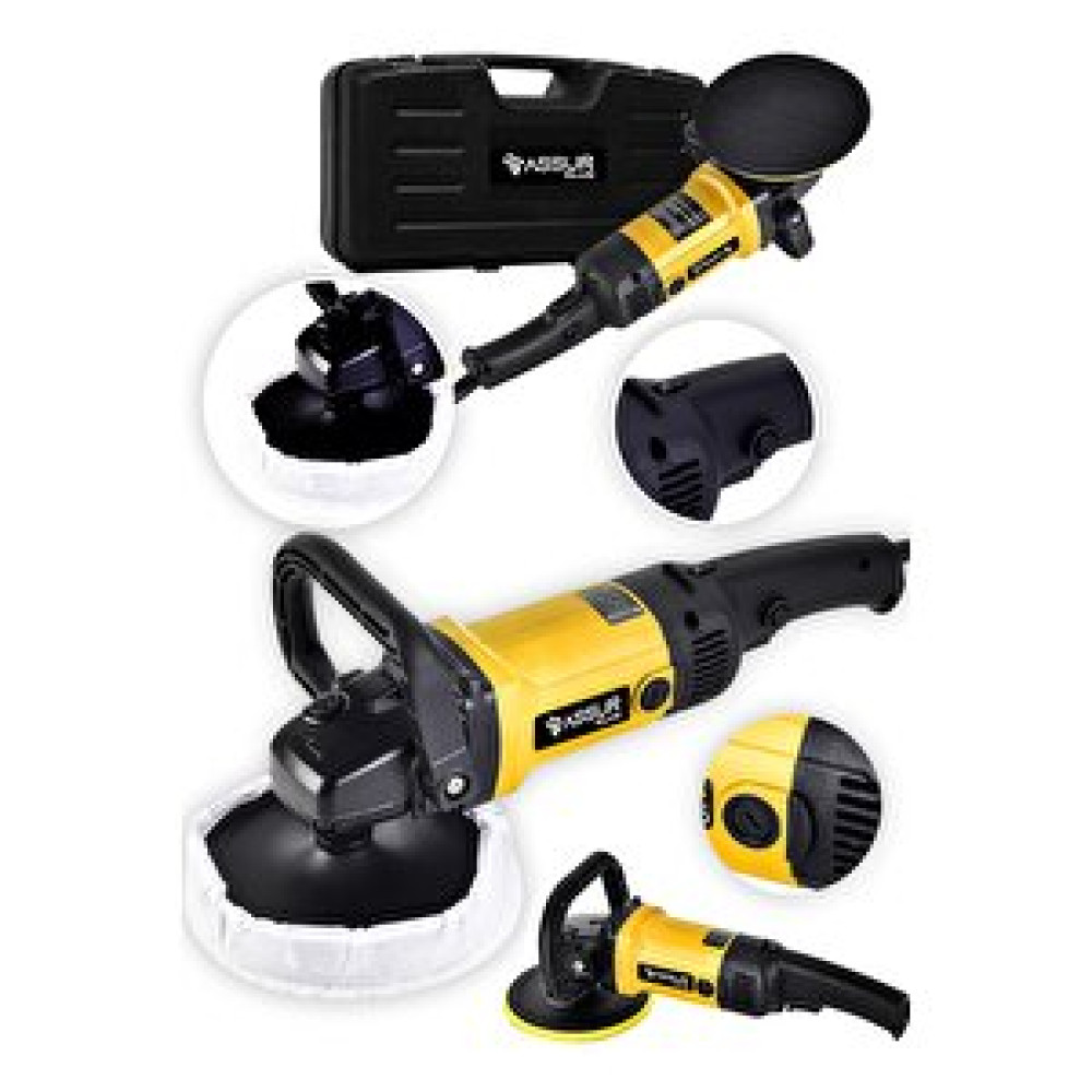 Assur Plus Devir Ayarlı Polisaj Makinesi 1300 Watt 180mm 6 Kademeli Pasta Cila Kiti Hediye Sarı Oto Bakım & Yenileme Ürünleri Fiyatı