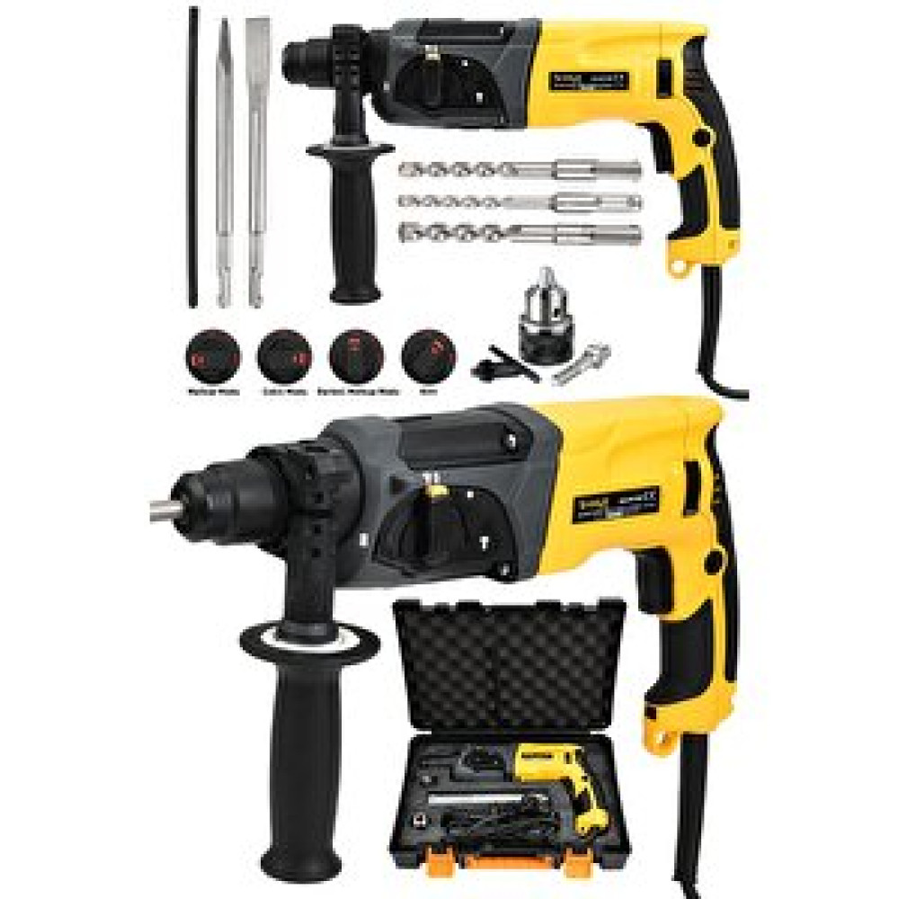 Assur Plus Extra Güçlü Metal Şanzıman Profesyonel Kırıcı Delici Hilti Matkap 850 W Sarı Matkaplar Fiyatı