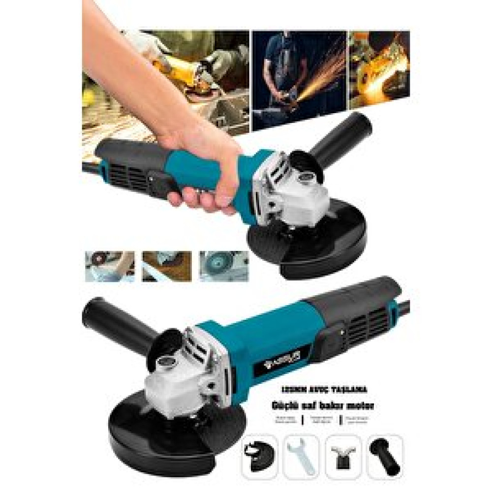 Assur Plus Spiral Taşlama Makinesi Devirsiz Mavi 125 Mm 550 W Taşlama Makinesi Fiyatı