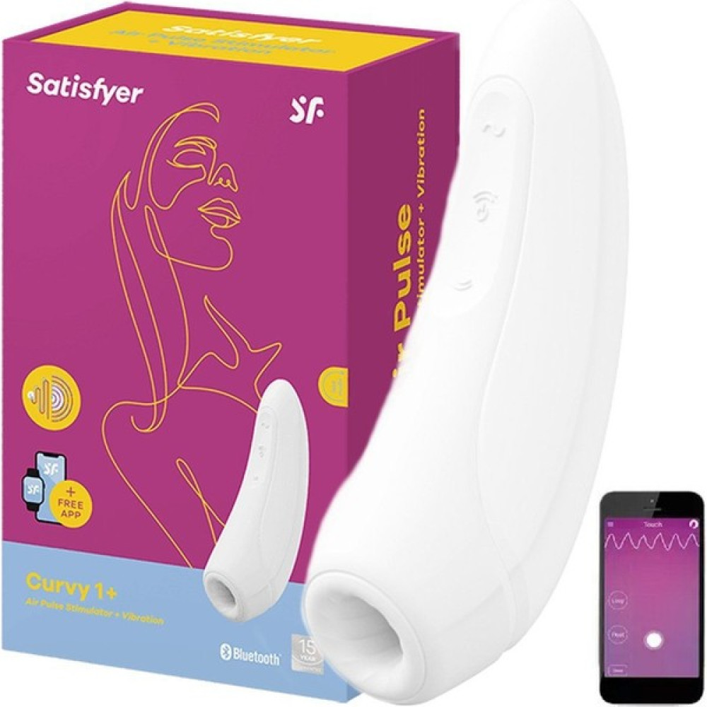 Astarte Satisfyer Curvy 1+ White Telefon Kontrollü Emiş Vibratör Oto Boyaları Fiyatı