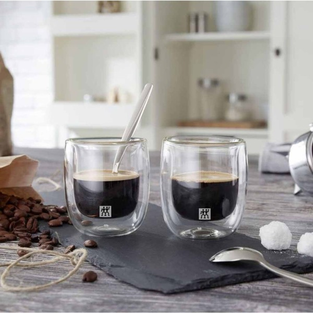 Astera Çift Camlı 2'li Espresso Bardak Seti, Şeffaf, 80 ml - Şeffaf Fincan / Bardak / Kahve Takımı Fiyatı