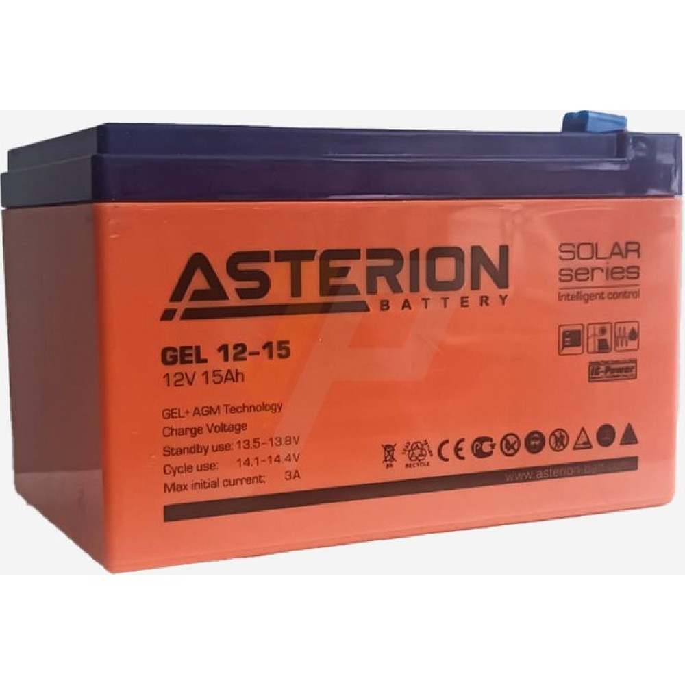 Asterion 12 V 15 Ah Elektrikli Motorsiklet Aküsü Yuki , Volta , VSM , Kral , Arora Akü Fiyatı