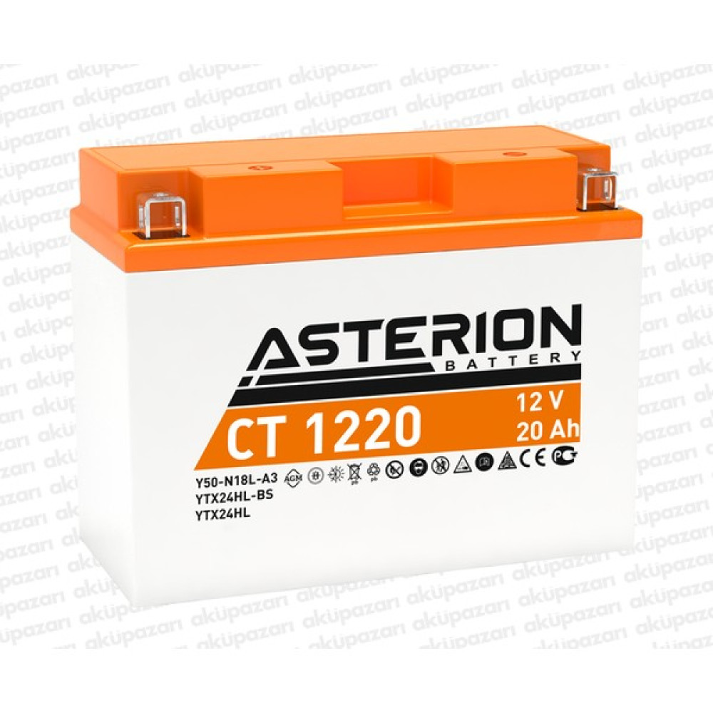 Asterion Battery Ct 1220 12V 20AH Akü Fiyatı