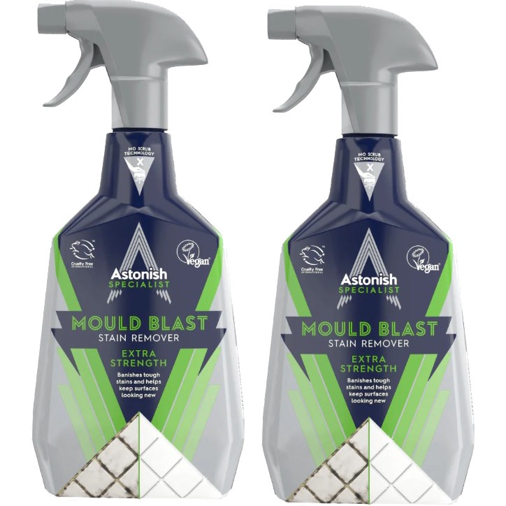 Astonish Extra Strenght Küf Temizleyici Sprey 2 x 750 ml Diğer Fiyatı