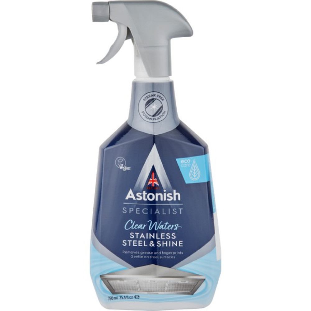 Astonish Vegan Paslanmaz Çelik Temizleyici Sprey 750 Ml Temizlik Malzemeleri Fiyatı
