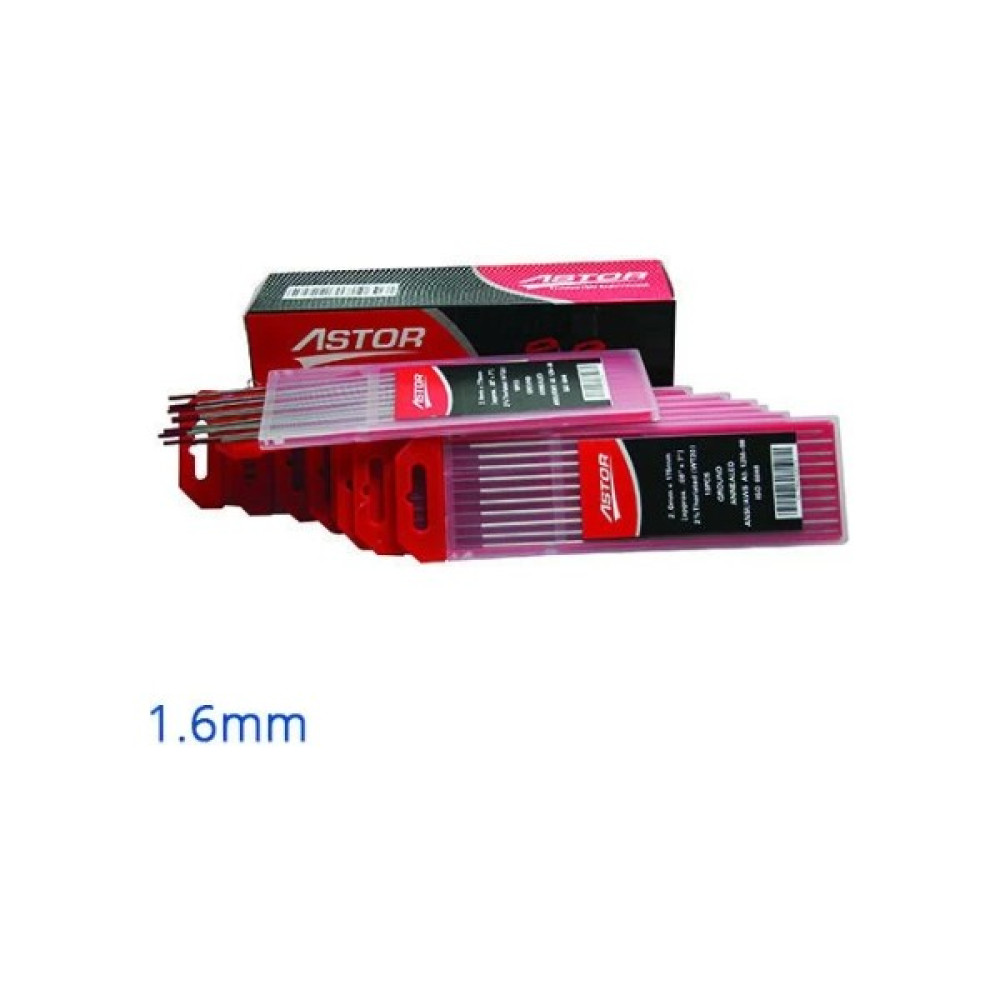 Astor Tungsten Elektrod 1.6 mm 10’lu Paket Kaynak Makineleri Fiyatı