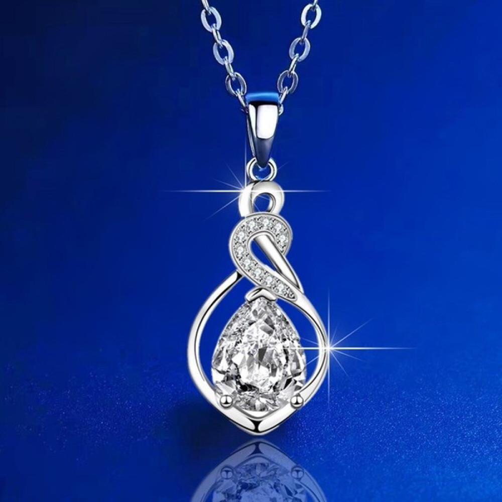 Astoria Silver 925 Ayar Gümüş Kadın Kadın Kolye - Beyaz Gümüş Kolye Fiyatı