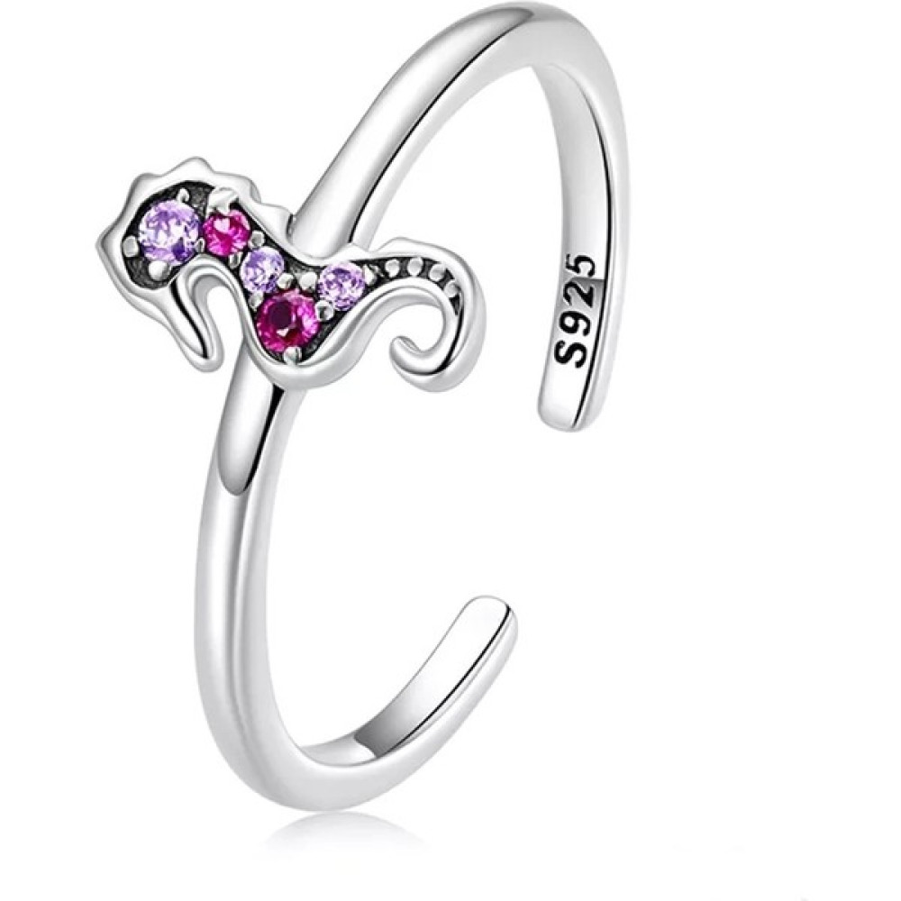 Astoria Silver 925 Ayar Gümüş Kadın Yüzük - Mor - Gri - Standart Gümüş Yüzük Fiyatı