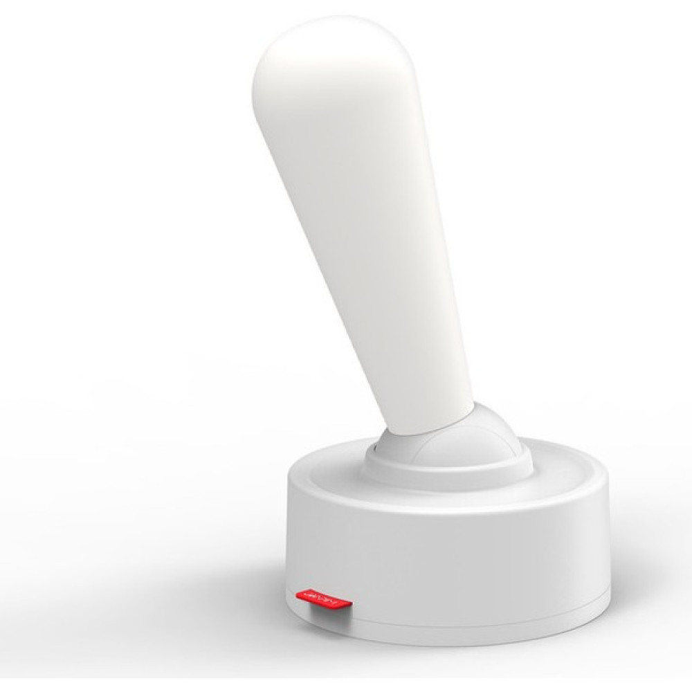Astraeus - Itiş Çek Şalteri Gece Lambası, USB Şarjlı Başucu Lambası, Silikon Mobilya Lambası, Duvar Lambası - Beyaz (Yurt Dışından) - 1 Gece Lambası Fiyatı
