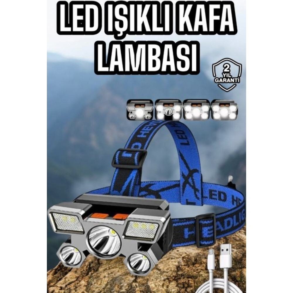 Astraltech Balıkçı Kafa Lambası LED Işık 4 Farklı Mod Esnek ve Ayarlanabilir Oto Boyaları Fiyatı