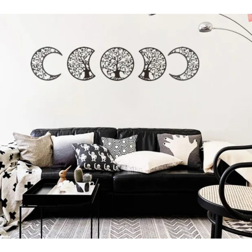 Astrolozi Shop Doğal Ahşap Dekoratif Ay Fazları Ev & Dekorasyon Aksesuarları Fiyatı