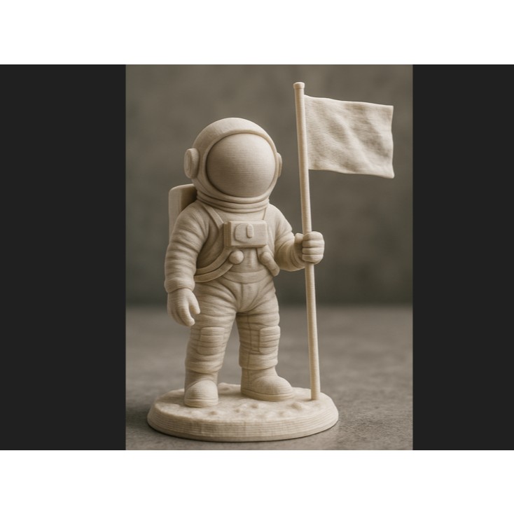 Astronot Beyaz Pla Doğal Malzeme Oyuncak 13CM - Şeffaf Anne Bebek Oyuncak Fiyatı