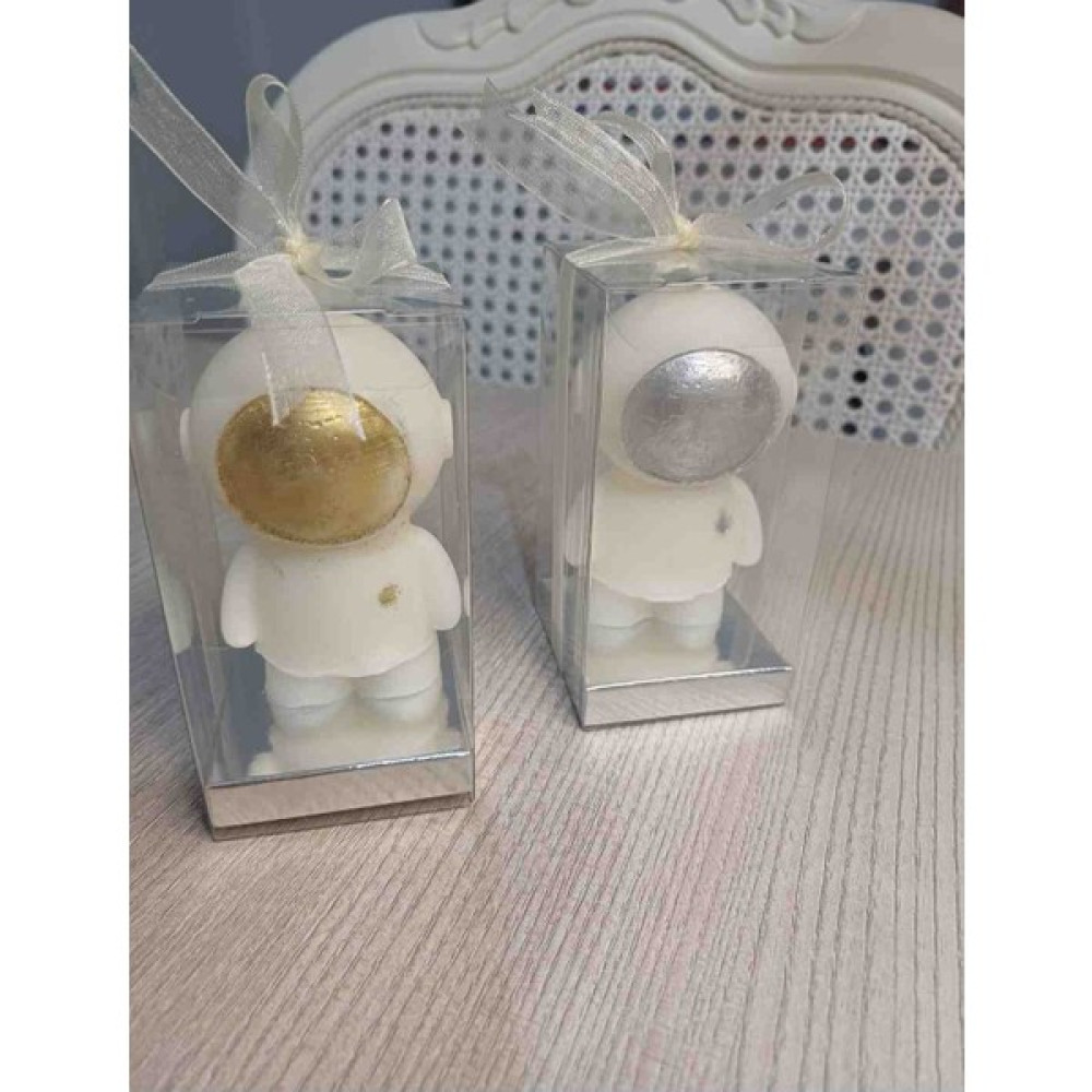 Astronot Mum 15 Adet, Doğum Günü Hediyesi, Bebek Mevludu Hediyesi, Bir Yaş Partisi Hediyesi, Hediyelik Mum, Dekoratif Mum - Beyaz Anne, Bebek Fiyatı