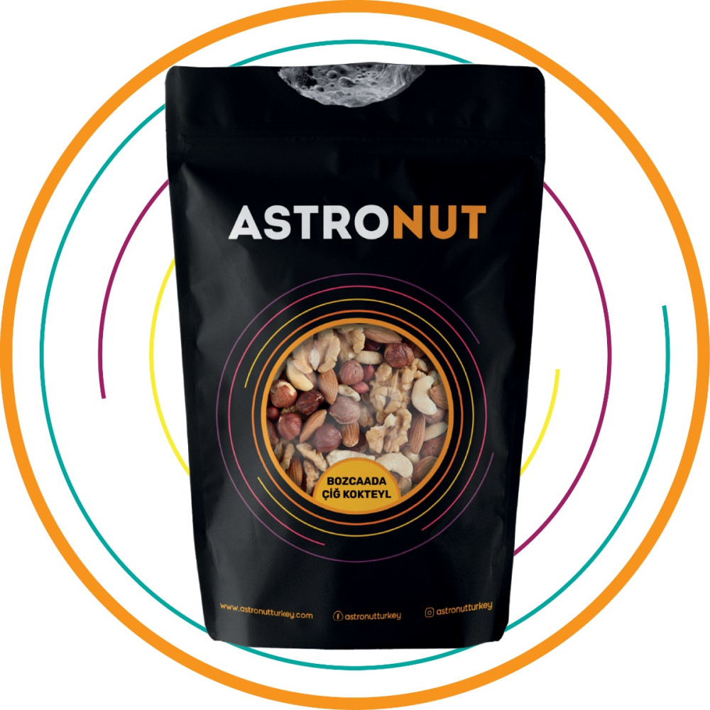 Astronut Bozcaada Çiğ Kokteyl Karışık Kuruyemiş 500 Gr. Kuruyemiş Fiyatı