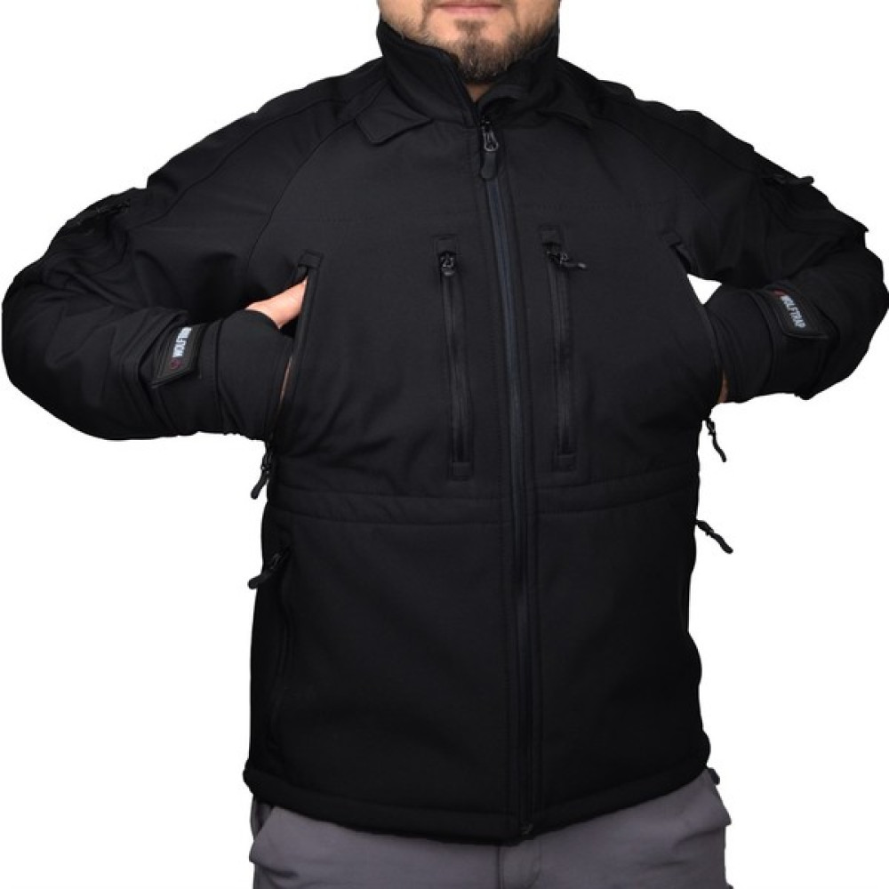 Astüm Askeri Malzeme 11 Cepli Softshell Mont Siyah Erkek Mont Fiyatı
