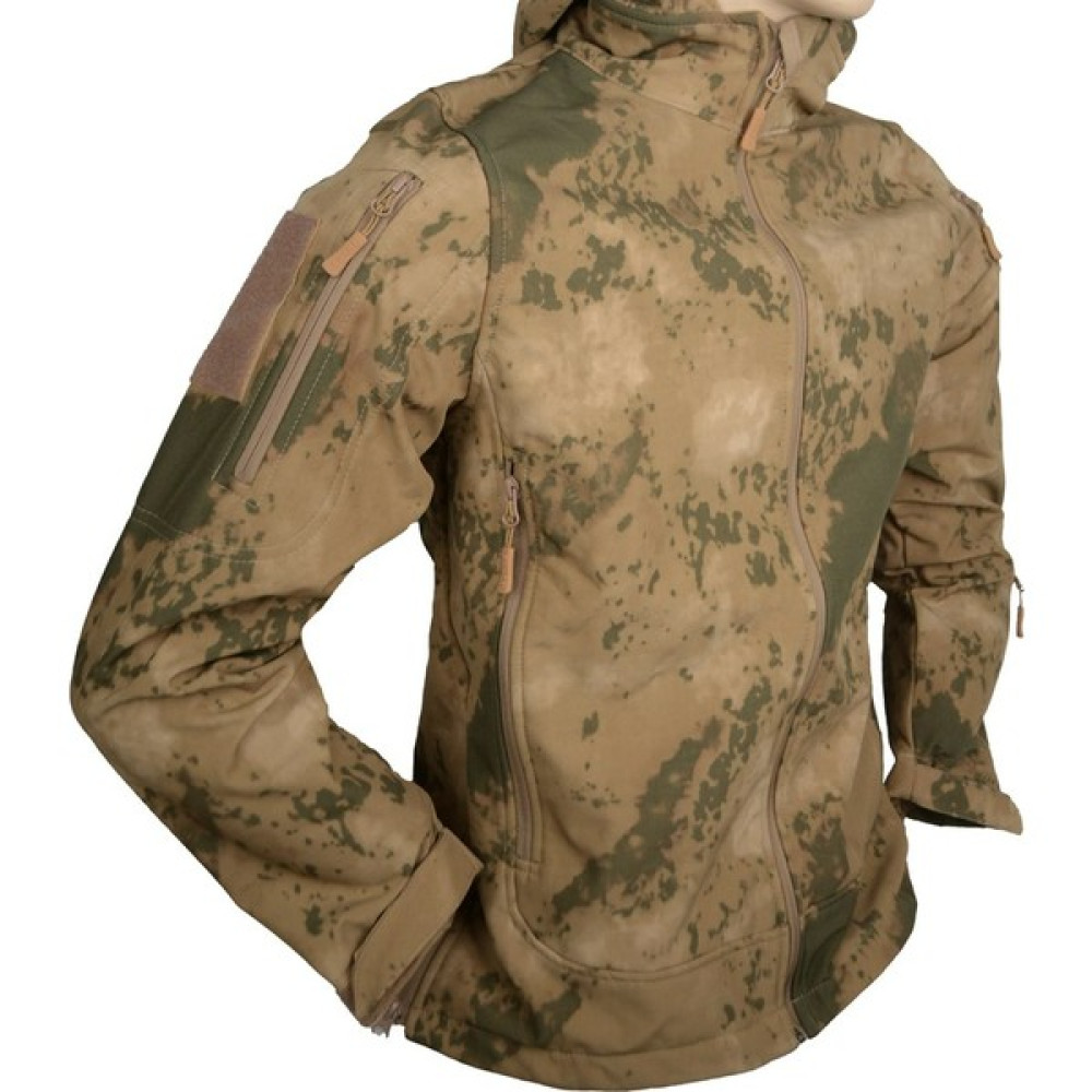 Astüm Askeri Malzeme Metam Jandarma Kamuflaj Desenli Softshell Mont Erkek Mont Fiyatı