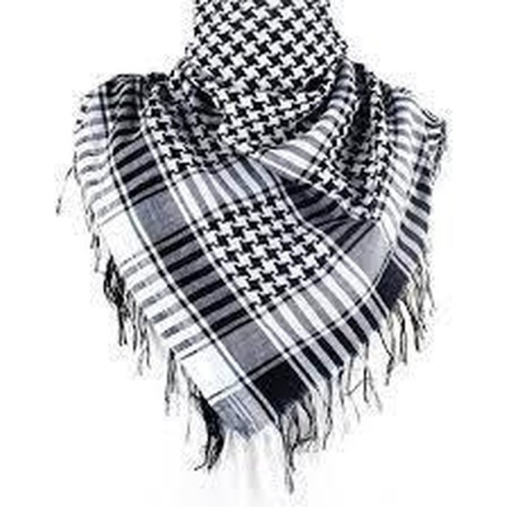 Astüm Askeri Puşi, Şal, Bandana, Eşarp ( Beyaz Desen ) Şal / Fular & Eşarp Fiyatı