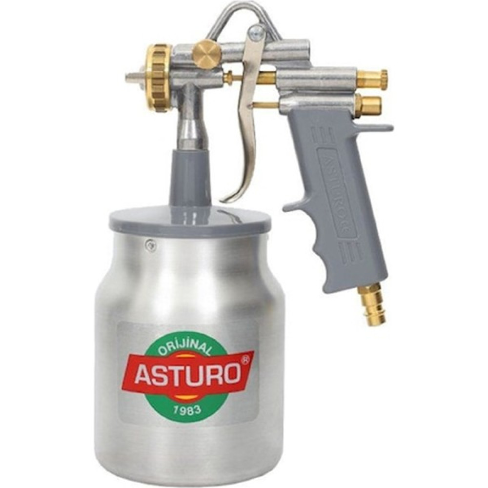 Asturo G-70 3.0mm Alttan Depo Boya Tabancası Metal Depo Elektrikli El Aletleri Fiyatı