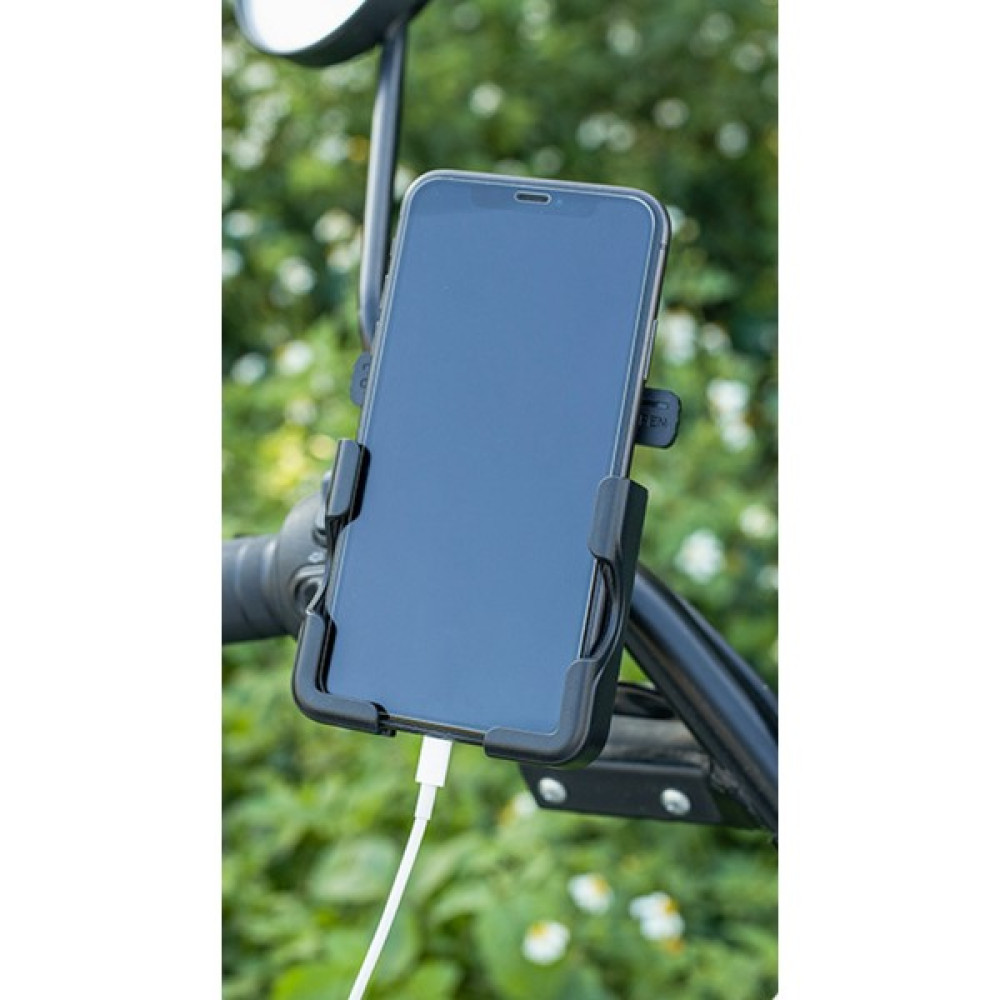 Asua Bisiklet Motorsiklet Scooter Atv Otomatik Tuşlu Motosiklet Gidon Bağlantılı Telefon Tutucu Tutacağı Motorsiklet için Diğer Aksesuarlar Fiyatı