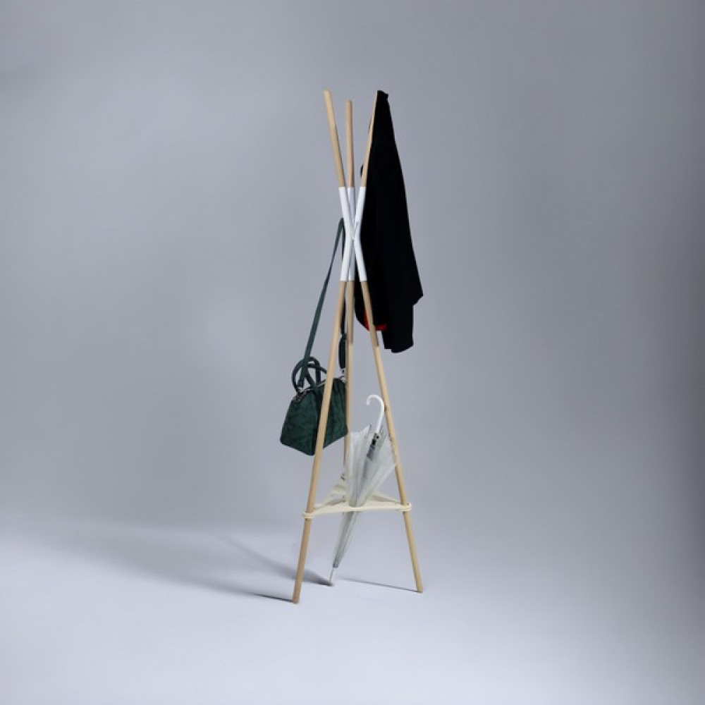 Asudehome Ev Gereçleri Ahşap Ayaklı Elbise Askısı Ahşap Tasarım Portmanto 160 x 44 cm - Montajlı Portmanto Fiyatı