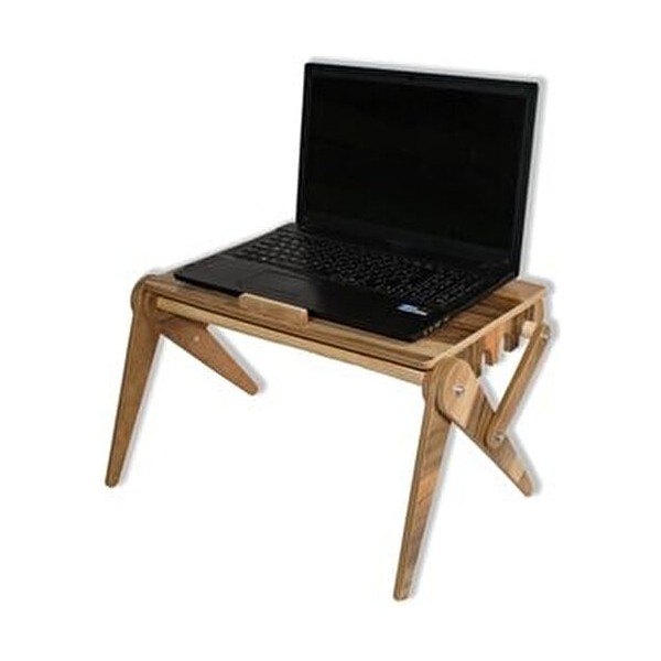 Asudehome Ev Gereçleri Asudehome Laptop Masası Ahşap Laptop Standı Kahverengi Renkli Ders Çalışma Masası Çalışma Masası Fiyatı