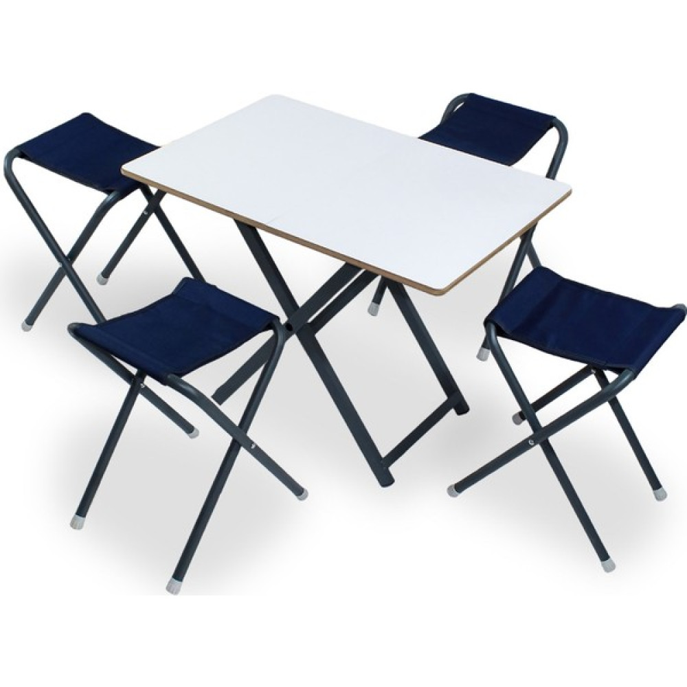 Asudehome Katlanabilir Kamp Piknik Tabure Masa Seti + 4 Tabureli Kamp & Piknik Masası Fiyatı