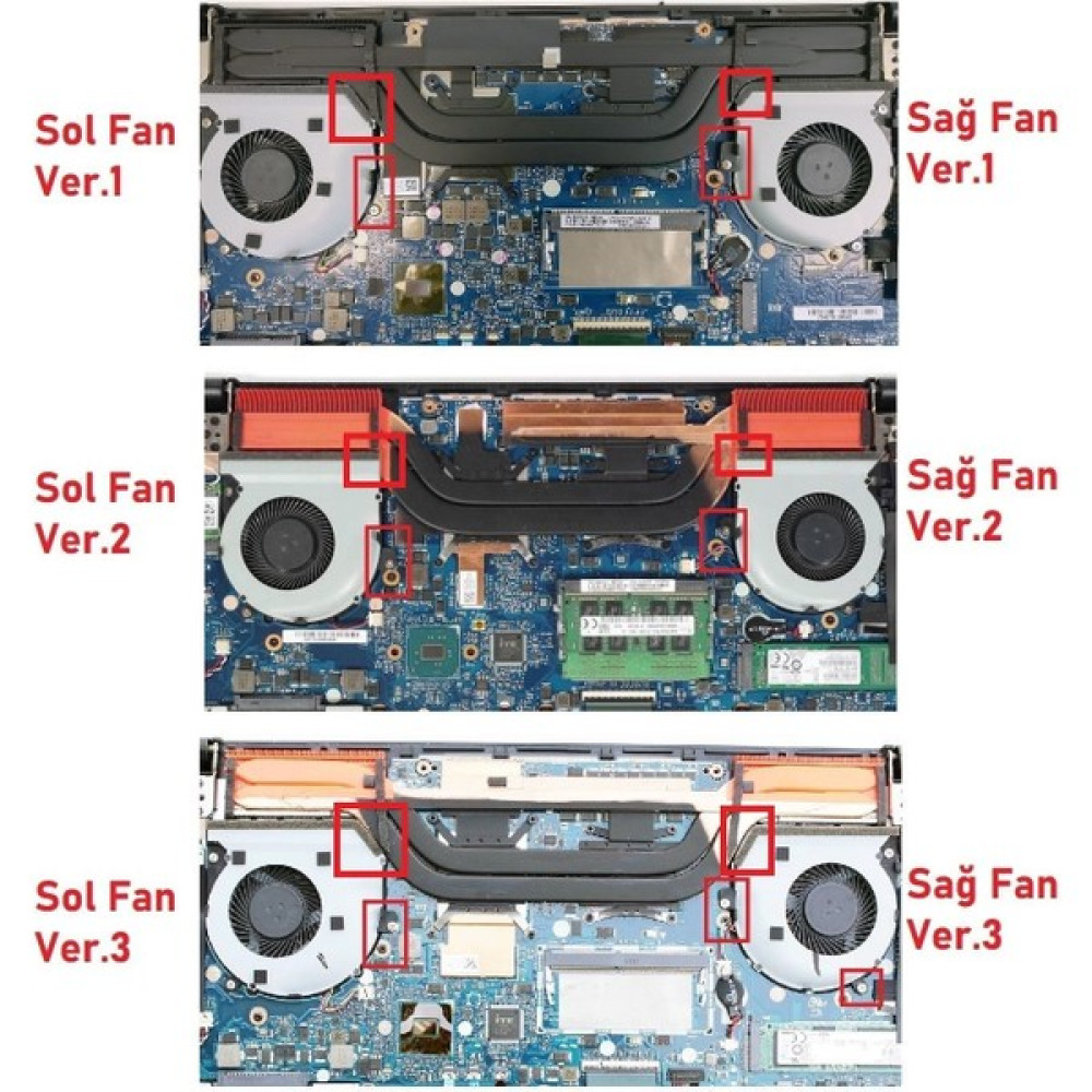 Asus FX502VE Fan Sol V2 Oto Boyaları Fiyatı