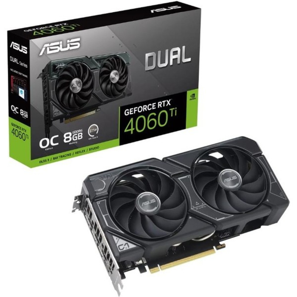 Asus Geforce DUAL-RTX4060TI-O8G 8gb Gddr6 128BIT 1xhdmı 3xdp Ekran Kartı Ekran Kartları Fiyatı