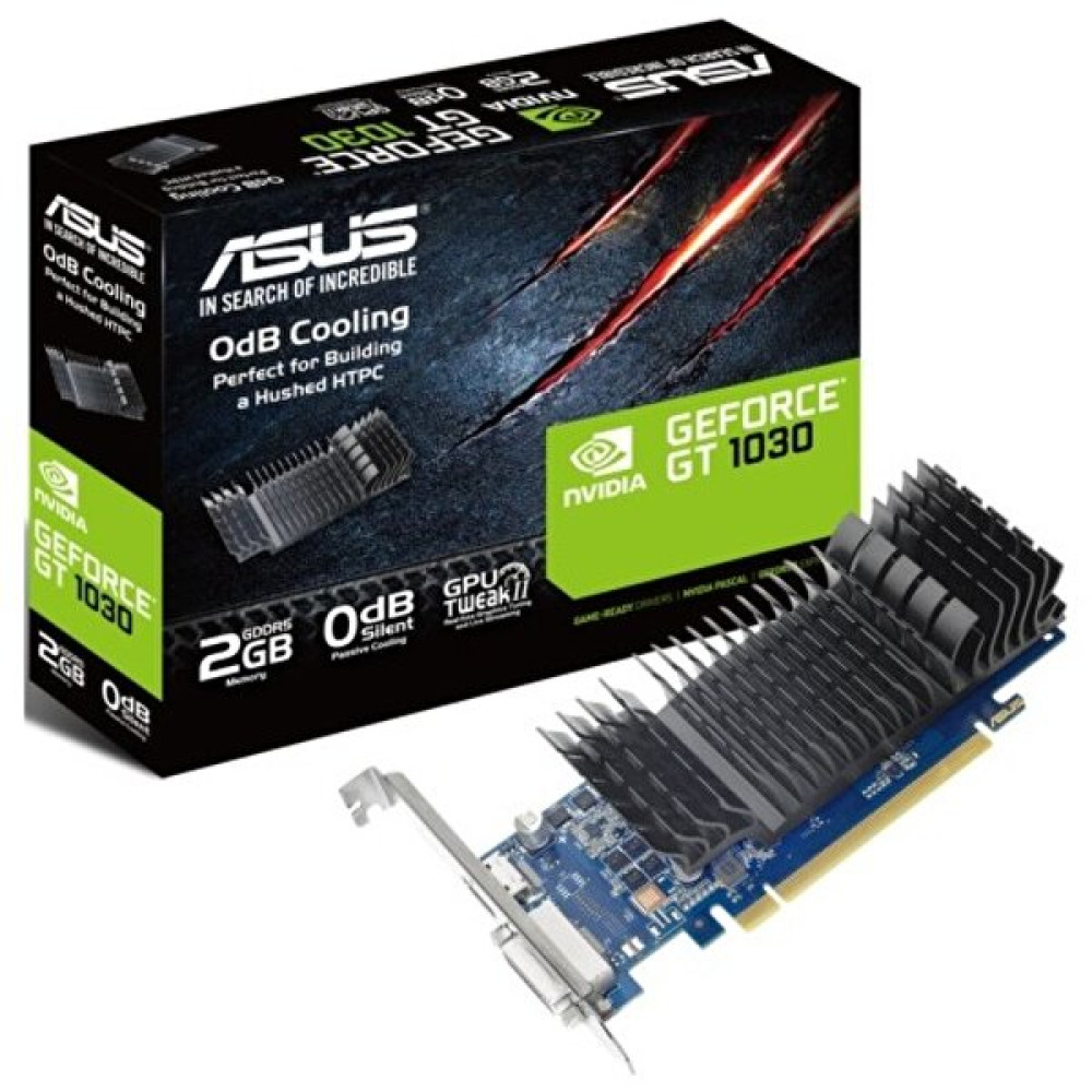 Asus GeForce Gt1030-Sl-2G-Brk 2 GB 64 Bit Gddr5 LP Ekran Kartı Ekran Kartları Fiyatı