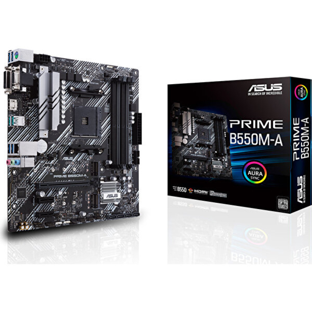 Asus Prime B550M-A Amd B550 DDR4 4600 MHz (OC) Am4 mAtx Anakart Anakart Fiyatı