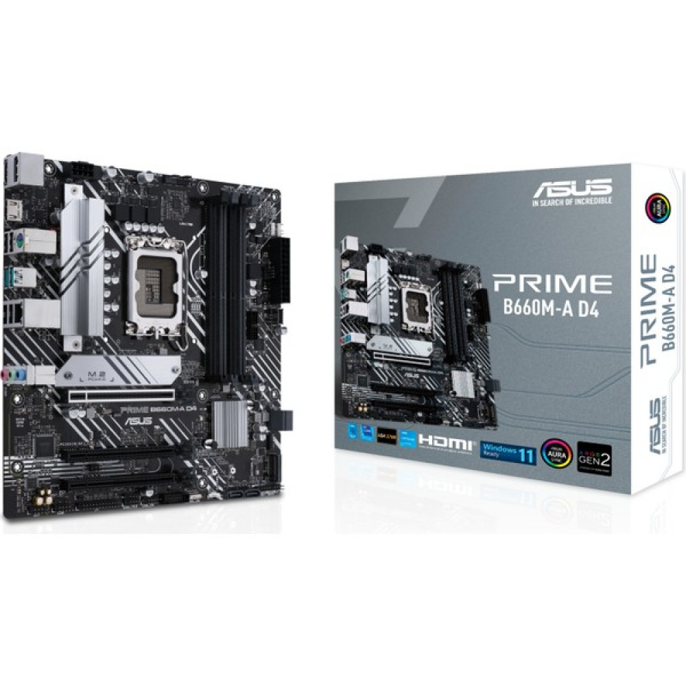 Asus PRIME B660M-A D4 B660 5333 MHz DDR4 LGA1700 mATX Anakart Anakart Fiyatı